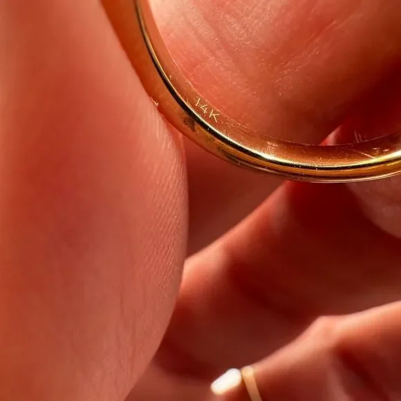 NWT 8.2x7.2mm Oval Cut Sphene with .64ctw diamonds in 14kt yellow gold ring! - Picture 8 of 17